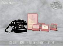 -DRD- Scarlett Hotel - Lobby - lobby clutter (add)