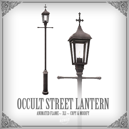NOMAD // OCCULT STREET LANTERN (DISCOUNTED)