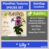 PLANTPETS TEXTURES SET LILY (17)