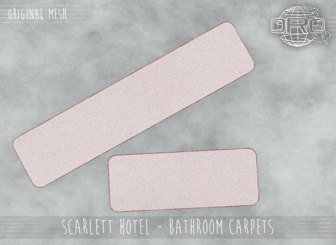 -DRD- Scarlett Hotel - Bathroom carpets(add)