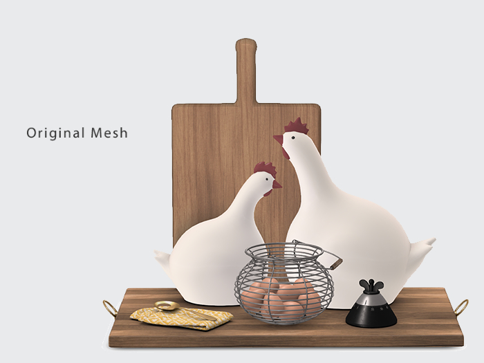 ACORN Kitchen Bench Top  Decor