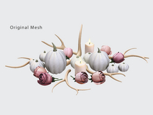 ACORN Autumn Table Centerpiece White