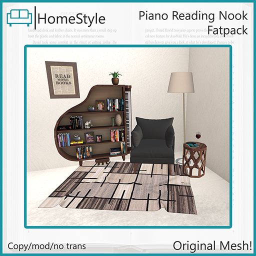 {HS} Piano Reading Nook FATPACK