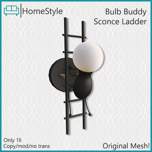 {HS} Bulb Buddies Sconce Ladder