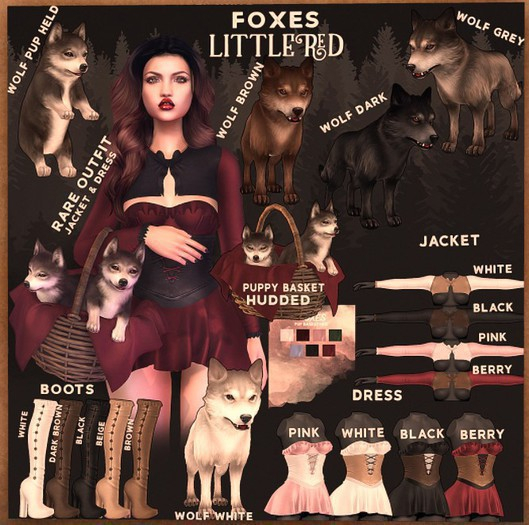 Foxes - Little Red - Jacket - Pink MAITREYA