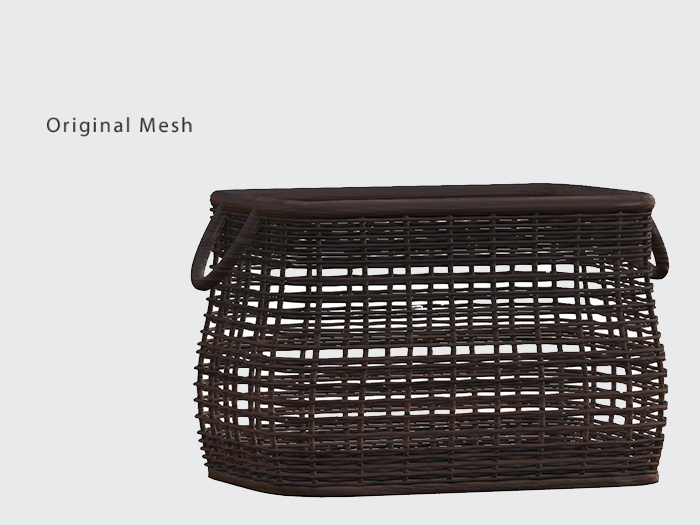 ACORN Wicker Basket -Light