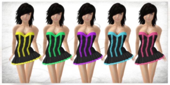 ::LIPS:: Lilith - Mini Dress (Fatpack)