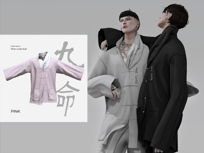 [Dope+Mercy] Nine Lives Suit_Pink