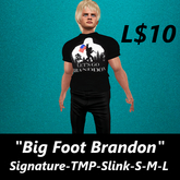 Big Foot Brandon-Mesh Mens Shirt