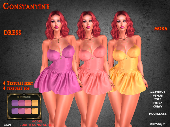 [JC CONSTANTINE] Mora Dress