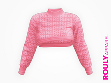 ROULY :: "Mount Everest" Fluffy Sweater - Roma Pink