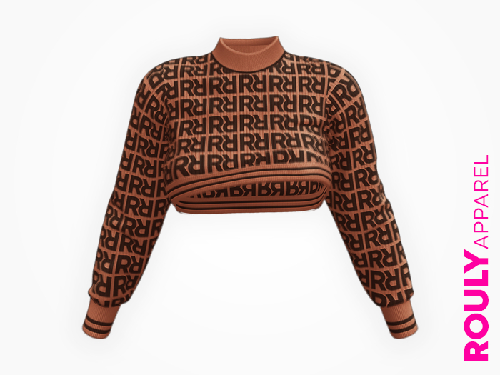 ROULY :: "Mount Everest" Fluffy Sweater - Roma Brown