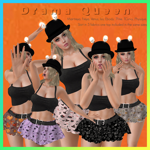 !ema's mesh-Drama Queen boxed