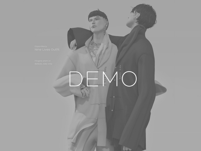 [Dope+Mercy] Nine Lives Outfit_DEMO