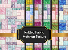 {Borgan Pastel Couture}Knitted Fabric Matchup texture seamless