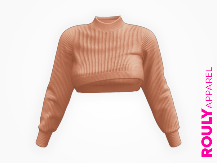 ROULY :: "Mount Everest" Fluffy Sweater - Beige