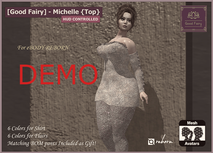 [Good Fairy] - Michelle {Top} eBODY REBORN *DEMO*