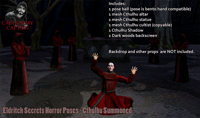 Eldritch Secrets Horror Pose: Cthulhu Summoned