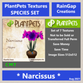 PLANTPETS TEXTURES SET NARCISSUS (7)