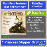 PLANTPETS TEXTURES SUB SET PRINCESS SLIPPER ORCHID (5)