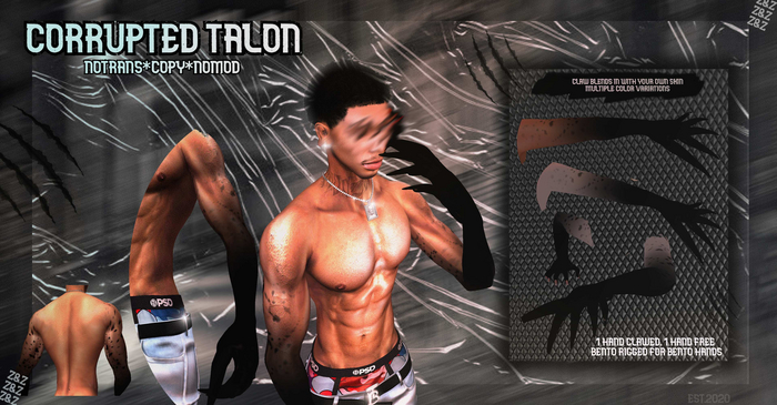 {DUALZZ}CORRUPTED TALON// FADED