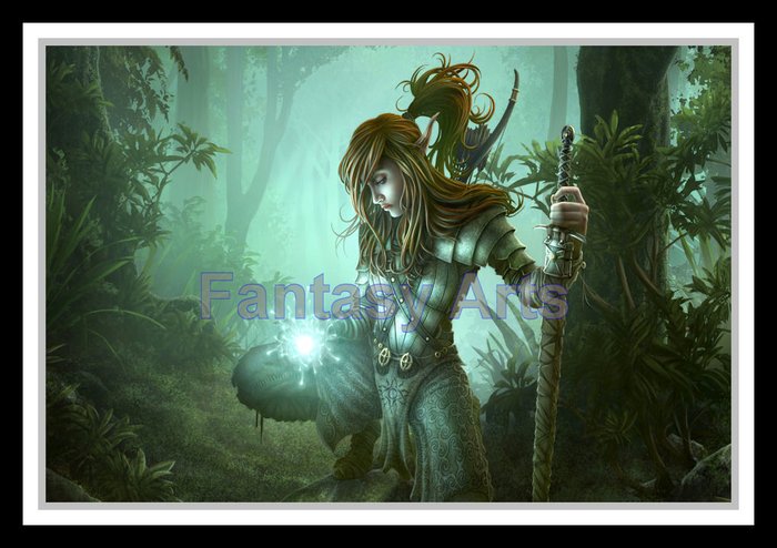 Fantasy Arts Light Elf boxed