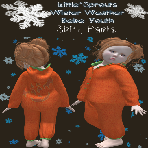 (Bebe Y)L*S- Pumpkin Outfit (Boxed)