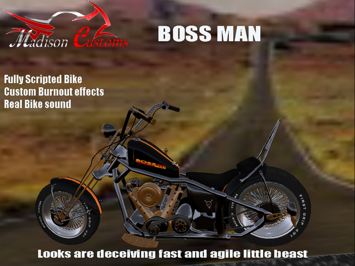 Motorcycle Boss Man