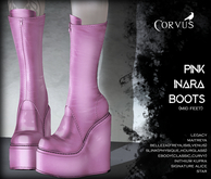 Corvus : Pink Inara Boots