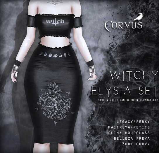 Corvus : Witchy Elysia Set