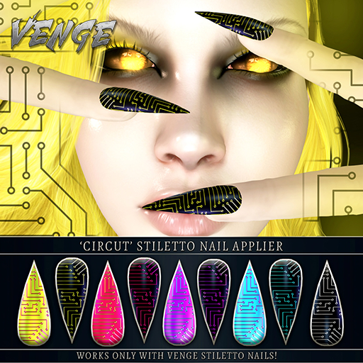 VENGE - 'Circut' Stiletto Nail Applier *Add Me*