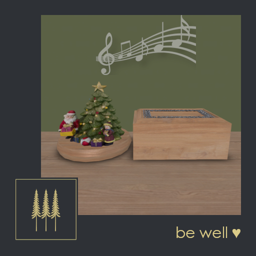 Joyful Christmas Tree Music Box (Figurine and Jewelry Box) - Plays 6 Tunes - For the Winter Holidays - Mesh C/M