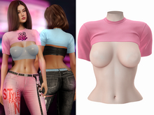 -[ vagrant ]- Cecilia Top - Warm Pink