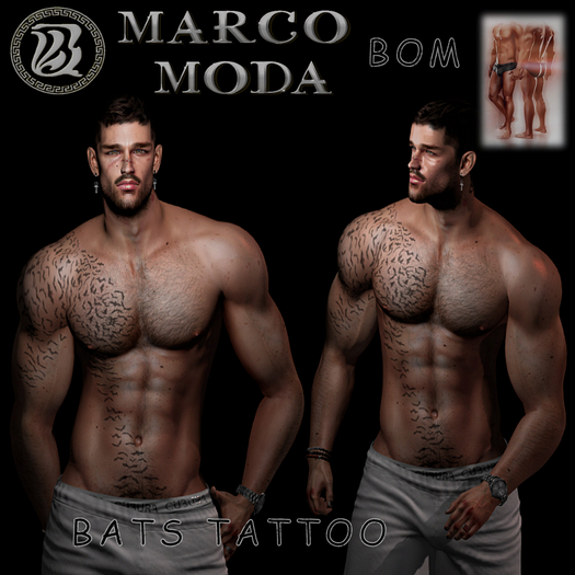 MM BATS TATTOOS BOM & LEGACY