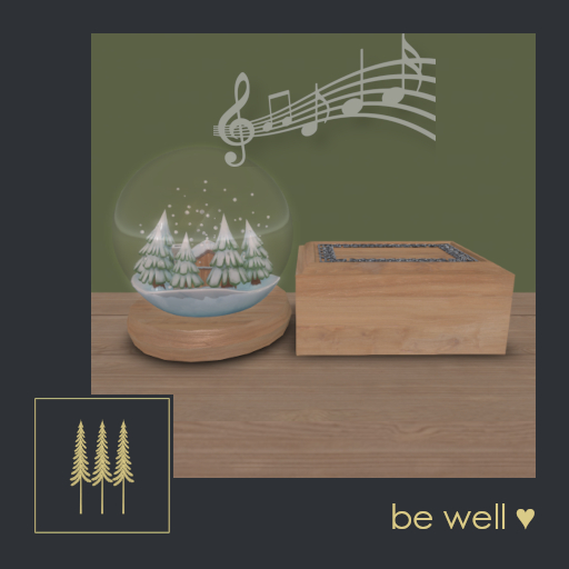 Joyful Snowglobe Music Box (Figurine and Jewelry Box) - Plays 6 Tunes - For the Winter Holidays - Mesh C/M