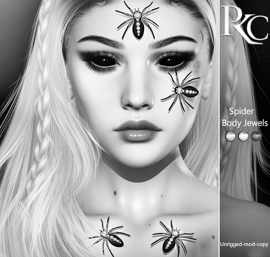 *PKC* Spider Body Jewels DEMO