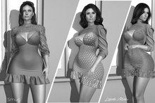 LM SMUG Dress [DEMO] - Maitreya Petite Kupra Bimbo Legacy Freya Hourglass