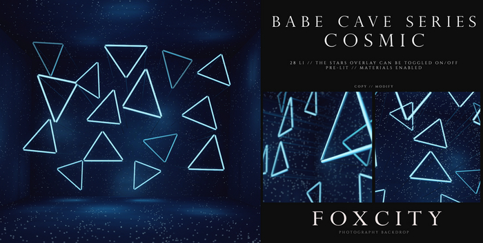 FOXCITY. Photo Booth - Babe Cave - Cosmic