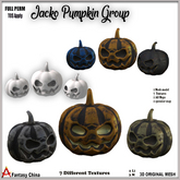 Full Perm Jacko Pumpkins