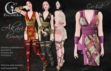 *LE* Akari Kimono Orchid