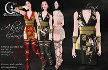 *LE* Akari Kimono Onyx