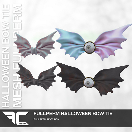 FLECHA Halloween bow tie fullperm