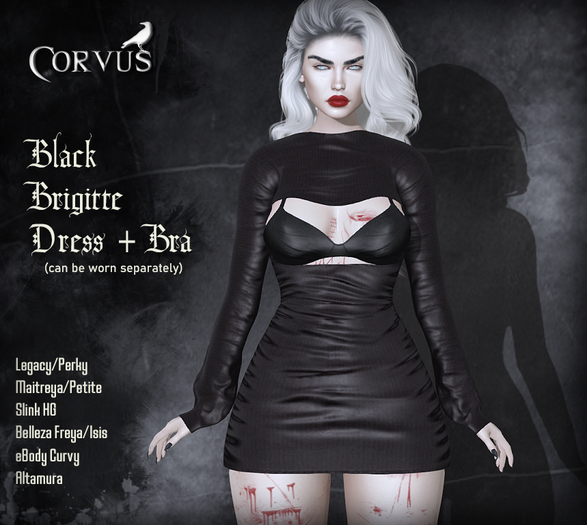Corvus : DEMO Brigitte Dress + Bra