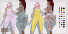 [HC] Kattie Jumpsuit Fat Pack for Kupra, Kups, Legacy, Maitreya, Slink Belleza, eBody, Signature & Tonic