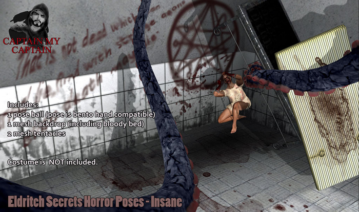 Eldritch Secrets Horror Poses - Insane
