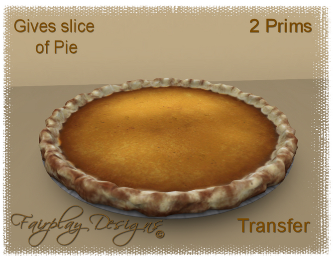 Warm Pumpkin Pie! 