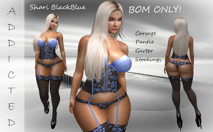 Addicted Shari BlackBlue BOM