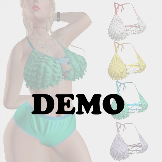 FLUFFY BRA DEMO
