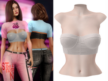 -[ vagrant ]- Cecilia Corset - White