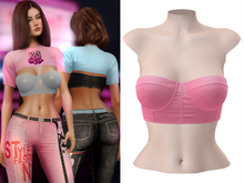 -[ vagrant ]- Cecilia Corset - Warm Pink